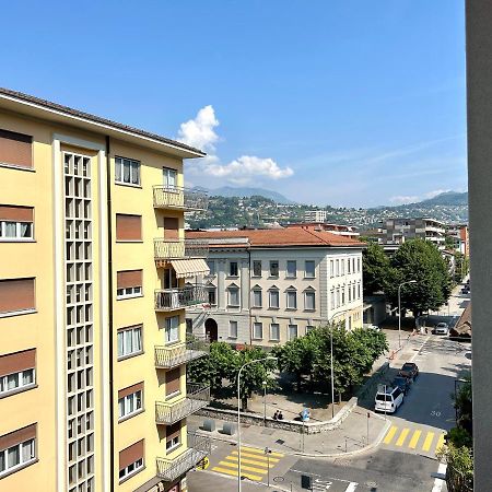 Modern Studio Near Lugano'S Lake & City Center Exteriör bild